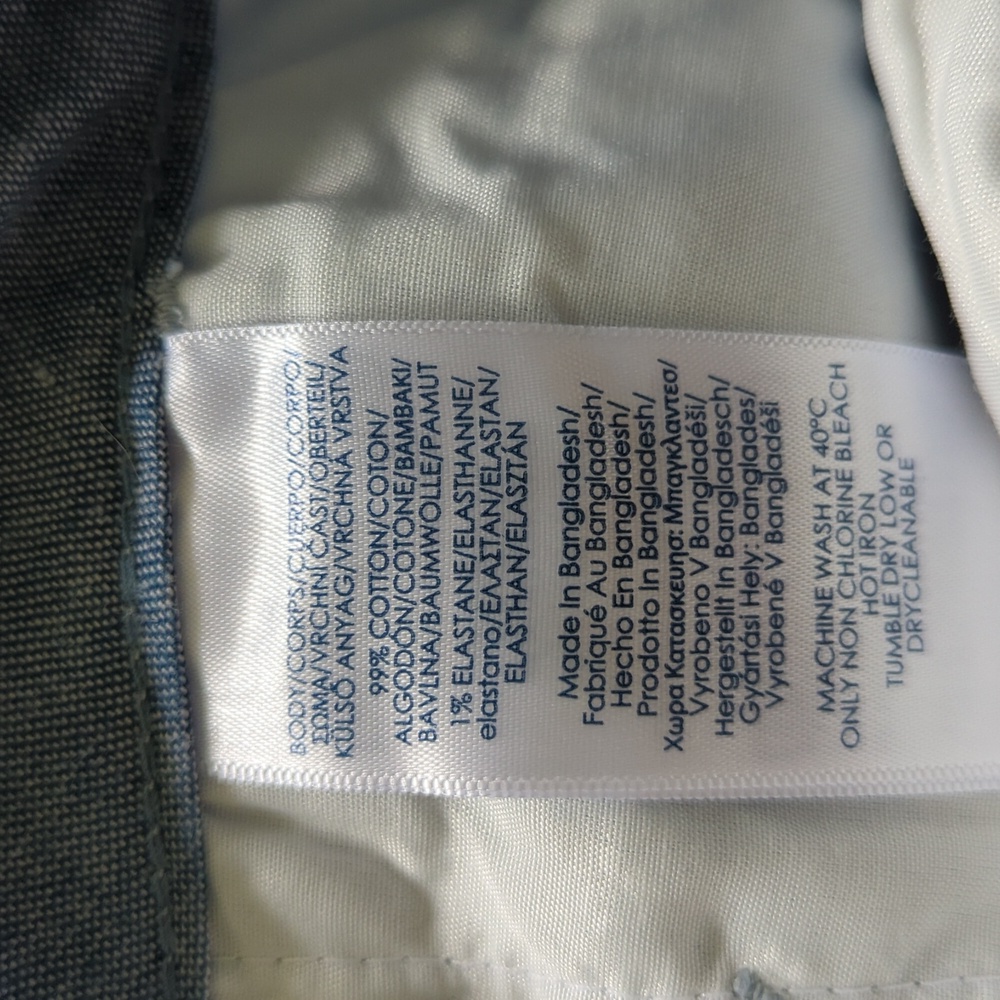 NWT Chaps Men's Shorts light blue - Picture 10 of 10